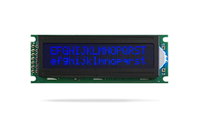 字符型液晶模塊JXD1602B FSTN負顯 蘭字