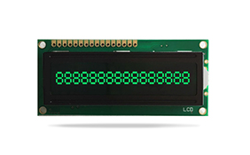 字符型液晶模塊JXD1601A FSTN負顯 翠綠字